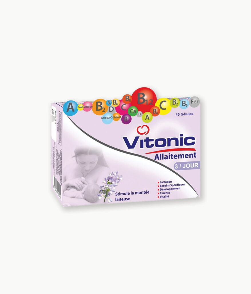 VITAL VITONIC ALLAITEMENT 45 GELULES - Aura Pharmavie