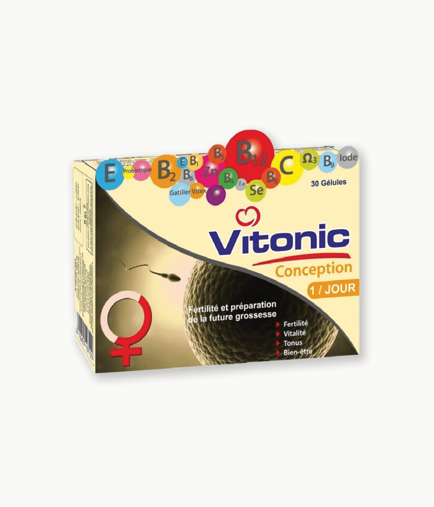 VITAL VITONIC CONCEPTION 30 GELULES - Aura Pharmavie